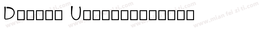 Dazzle Unicase字体转换